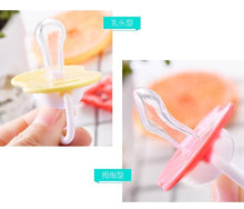Load image into Gallery viewer, Modern Baby Pacifier New Baby Nipple Food Grade Silicone Round Head Infant Newborn Soother For Baby and Kids
