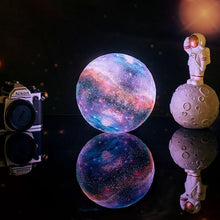 Load image into Gallery viewer, STEVVEX  New3D Print Star Moon Colorful Lamp  With Change Touch Option Home Decor Creative Gift Usb Led Night Light Galaxy Lamp Birthday Gift Lamp
