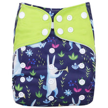 Load image into Gallery viewer, Comfortable Reusable One Size Pocket Adjustable Baby Nappies Inner Cloth Breathable Diaper
