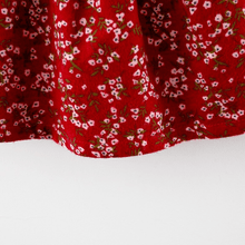 Load image into Gallery viewer, Modern Retro Girl Dress  For Winter Newborn Infant Dress Fashion Cute Cotton Floral Bow baby Party Dress
