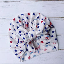 Load image into Gallery viewer, Cute Baby Hat Toddler Kids Soft Cotton Turban Beanies Hat Boy Girl Floral Bowknot Head Wraps
