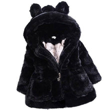 Load image into Gallery viewer, Winter Baby Girls Clothes Coat Fleece Show Jacket Warm Snowsuit 1-7Y Baby Hooded Jacket Children's Outerwear In Modern Elegant Design

