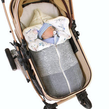 Load image into Gallery viewer, Newborn Infant Baby Knit sleep bag Stroller envelope Blanket Winter Warm Swaddle Wrap Sleeping Bags
