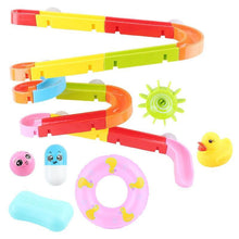 Load image into Gallery viewer, Bath Toys Suction Cup Marble Race Orbits Track Kids Bathroom Bathtub Play Water Toy Shower Games For Kids
