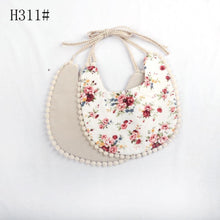 Load image into Gallery viewer, Newborn Baby Boys Girls Cute Saliva Towel Feed e Cotton Bibs Dribble Scarf For Baby Kids
