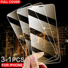 Load image into Gallery viewer, 3PCS full cover tempered glass for iPhone se 2020 screen protector for iPhone se 2020 se2020 es glass protective film Anti-Fingerprint No Dazzling 9H Hardness HD Tempered Glass Shield Film for iPhone
