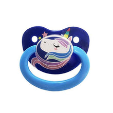 Load image into Gallery viewer, Unicorn Baby Pacifier Christmas Silicone Nipple Teat Cute Printed Animal Pacifier For Kids and Baby
