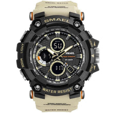 Load image into Gallery viewer, Men's  Sports Watches Top Brand Luxury Military Quartz Watch Men Waterproof 50M Shock  Digital Whats Relogio Masculino

