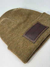Load image into Gallery viewer, Haakwear Cleveland H Stitch Cuffed Beanie - Made in USA Hats (Limited Edition) - Brown / Green Fusion
