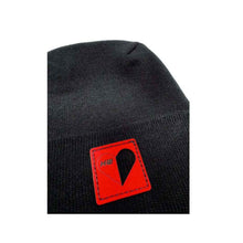 Load image into Gallery viewer, Love-Inspired H-Stitch Beanie – Black | Limited Edition

