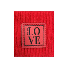 Load image into Gallery viewer, Viral Love-Inspired H-Stitch Beanie – Scarlet Red | Limited Edition
