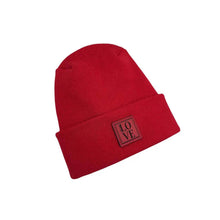 Load image into Gallery viewer, Viral Love-Inspired H-Stitch Beanie – Scarlet Red | Limited Edition
