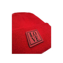 Load image into Gallery viewer, Viral Love-Inspired H-Stitch Beanie – Scarlet Red | Limited Edition
