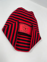 Load image into Gallery viewer, Haakwear Texas H Stitch Cuffed Beanie "We Don't Call 911"- Made in USA Hats (Limited Edition) - Black / Red RoRo
