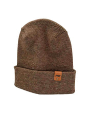Load image into Gallery viewer, Haakwear H Stitch Fusion Cuffed Beanie / Hat (Patened Design) Burgundy / Green, Made in USA
