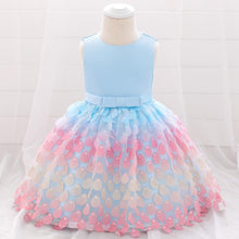 Load image into Gallery viewer, Newborn Baby Girls Clothes Christmas  Princess Dress Lace Colorful Sequins Girls Wedding Party Ball Gown
