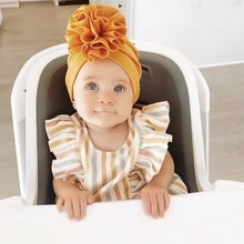 Load image into Gallery viewer, Modern New Lovely Flower Baby Girl Hat Turban Newborn Baby Cap Bonnet Kids Hat For Girls Baby In Trend Design
