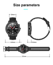Load image into Gallery viewer, Elegant Unisex Smart Watch In Sport Style With Heart Rate Monitor and Waterproof Protection For Fitness Bracelet Men Women Smartwatch For Android adn IOS sistems
