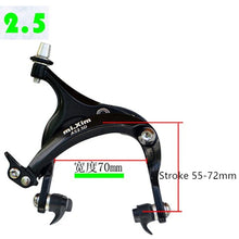 Load image into Gallery viewer, New Bicycle V-Brake AS2.5D-C Racing Road Dual Pivot Bike Aluminum Side Pull Caliper Brake Front Rear Brake 55-72mm
