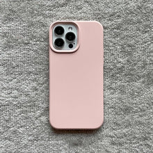 Load image into Gallery viewer, Classic Candy Color Silicone Case For iphone 13 12 Mini 14 13 Pro Max Camera Lens Protective Bumper Cover For iPhone 14 12 Pro Soft Flexible Silicone Slim Fit Case For Iphone
