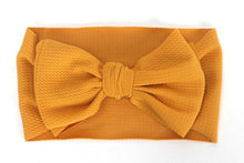 Load image into Gallery viewer, Luxury Modern printed Baby Girls Bow Hairband Turban Knot  Headband Girl Headwear Newborn Girl Turban Hairband For Girls
