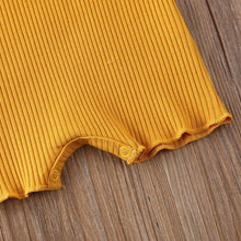 Load image into Gallery viewer, Luxury Modern Baby Kids Boy and Girl Infant Romper Jumpsuit Cotton Outfits Set Ribbed Solid Clothes For Kids
