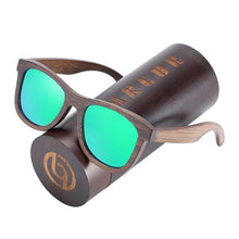 Load image into Gallery viewer, New Elegent Natural Wooden Sunglasses Polarized Men Handmade Bamboo Sunglasses for Women For Women and Men With UV400 Protection
