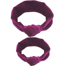 Load image into Gallery viewer, Modern  Mother &amp; Baby Headbands Kids Girl Bow With Rabbit ear Print Floral Hair Bands Parent-Child Hair Accessories
