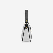 Load image into Gallery viewer, Handbag BYMANYC ® New York – Couture Vegan Vertical Band in Midnight Gold
