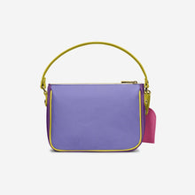 Load image into Gallery viewer, Handbag BYMANYC ® New York – Luxe Pendant Vertical Band in Emerald &amp; Silver
