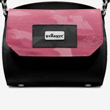 Load image into Gallery viewer, Handbag BYMANYC ® New York – Vegan Couture Trunk Mini in Manhattan Black
