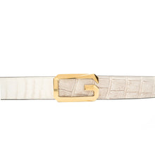 Load image into Gallery viewer, Handcrafted Alligator Leather Belts DVG09
