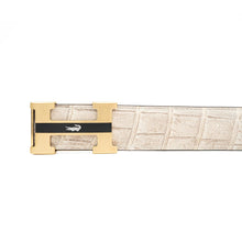 Load image into Gallery viewer, Handcrafted Alligator Leather Belts DVG108
