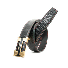 Load image into Gallery viewer, Handcrafted Alligator Leather Belts DVG116
