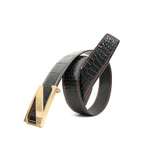 Load image into Gallery viewer, Handcrafted Alligator Leather Belts DVG146
