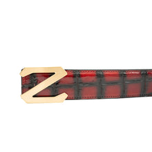 Load image into Gallery viewer, Handcrafted Alligator Leather Belts DVG186
