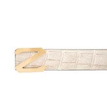 Load image into Gallery viewer, Handcrafted Alligator Leather Belts DVG192
