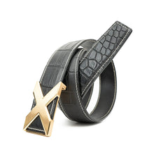 Load image into Gallery viewer, Handcrafted Alligator Leather Belts DVG2121
