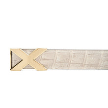 Load image into Gallery viewer, Handcrafted Alligator Leather Belts DVG225
