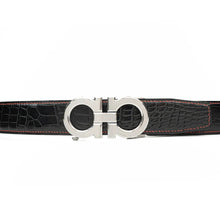 Load image into Gallery viewer, Handcrafted Alligator Leather Belts DVG259
