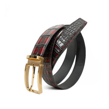 Load image into Gallery viewer, Handcrafted Alligator Leather Belts DVG279

