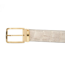 Load image into Gallery viewer, Handcrafted Alligator Leather Belts DVG285
