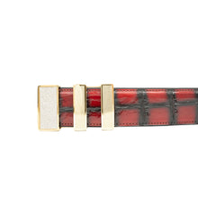 Load image into Gallery viewer, Handcrafted Alligator Leather Belts DVG29
