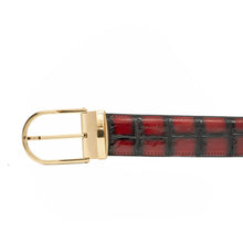 Load image into Gallery viewer, Handcrafted Alligator Leather Belts DVG311
