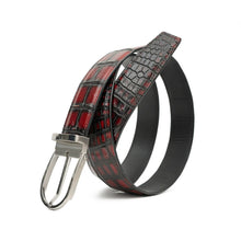 Load image into Gallery viewer, Handcrafted Alligator Leather Belts DVG311

