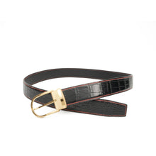Load image into Gallery viewer, Handcrafted Alligator Leather Belts DVG3124
