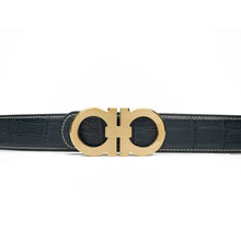 Load image into Gallery viewer, Handcrafted Alligator Leather Belts DVG345
