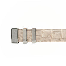 Load image into Gallery viewer, Handcrafted Alligator Leather Belts DVG37
