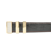 Load image into Gallery viewer, Handcrafted Alligator Leather Belts DVG45
