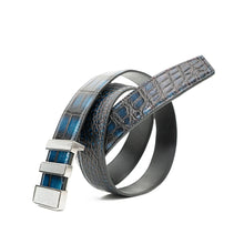 Load image into Gallery viewer, Handcrafted Alligator Leather Belts DVG52
